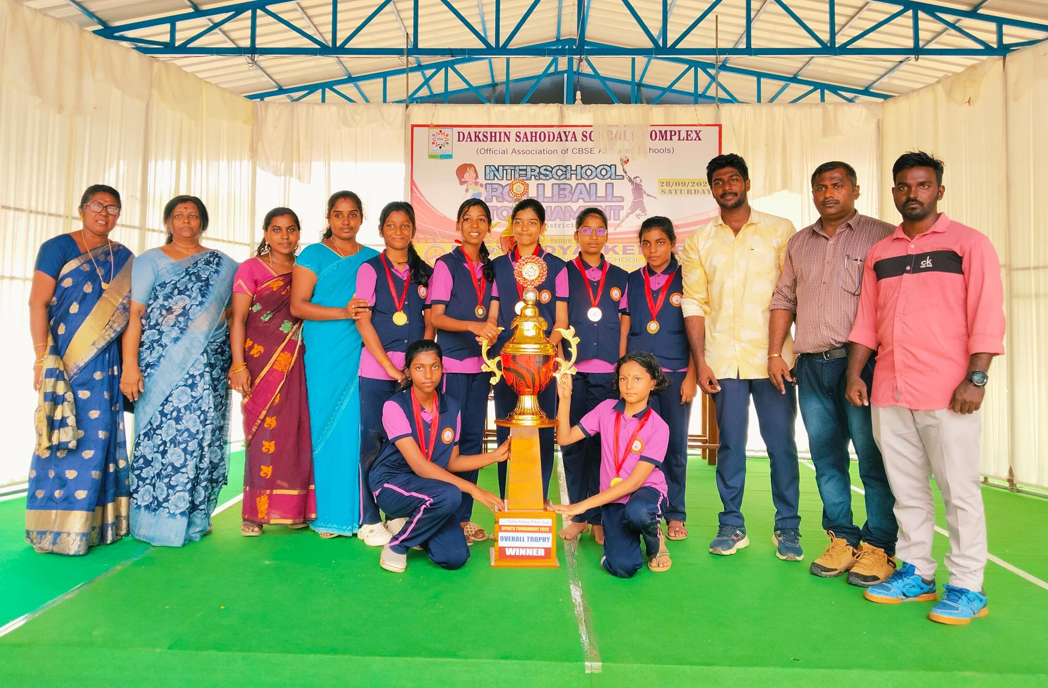 Dakshin Sahodaya Inter-School Roll Ball Skating Tournament 2024