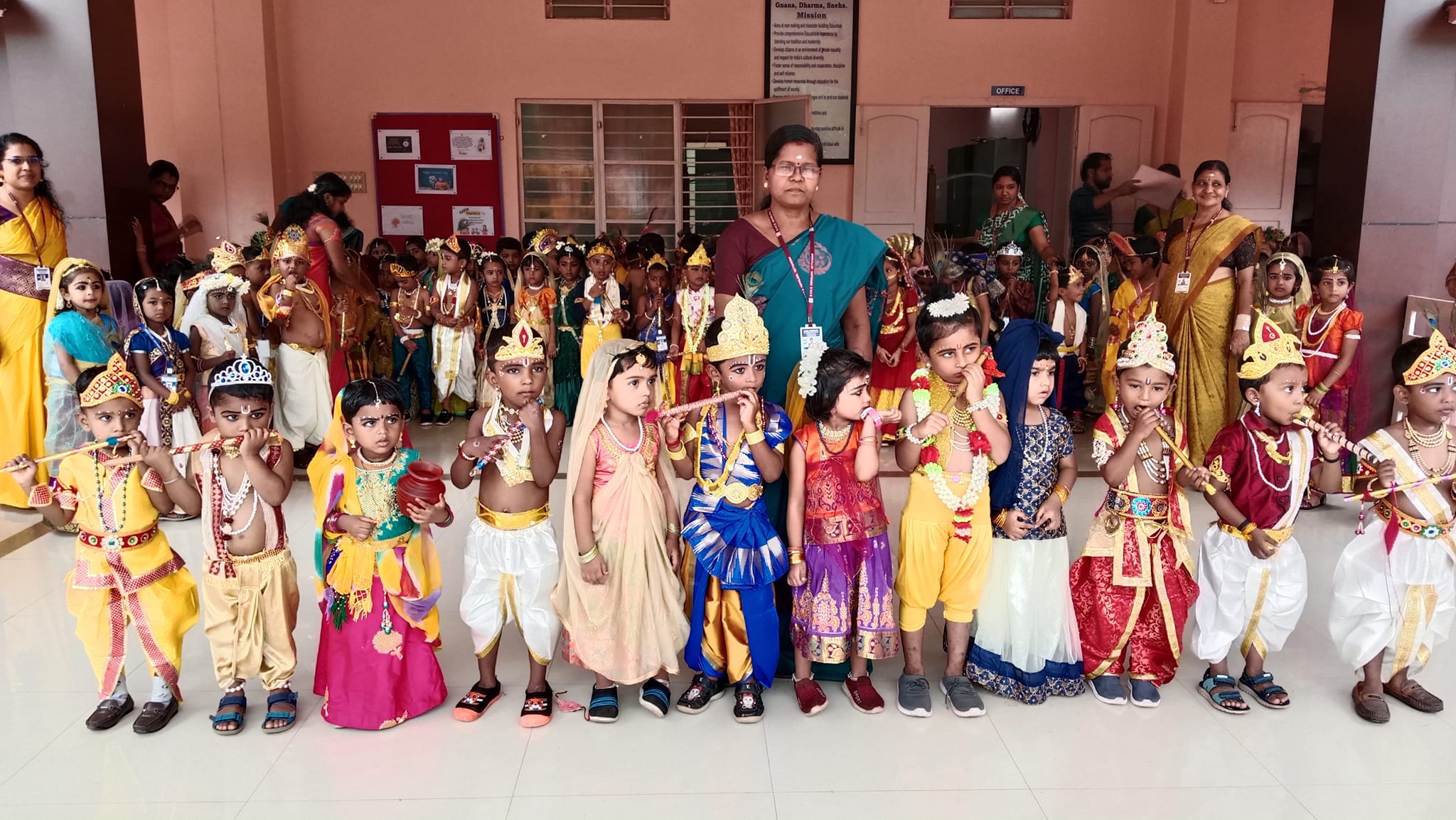 Sree Krishna Jayanthi celebrations by our tiny tots