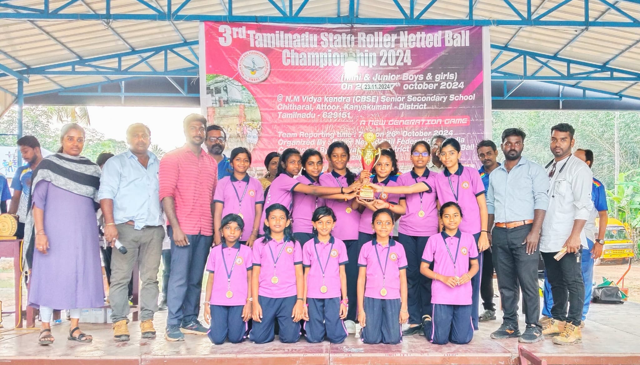 Tamil Nadu State Roller Netted Ball Championship 2024